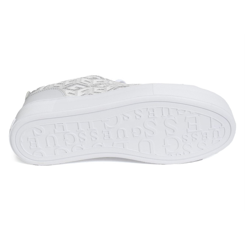 GIAA5 Blanc Gris, Sneakers basses Guess