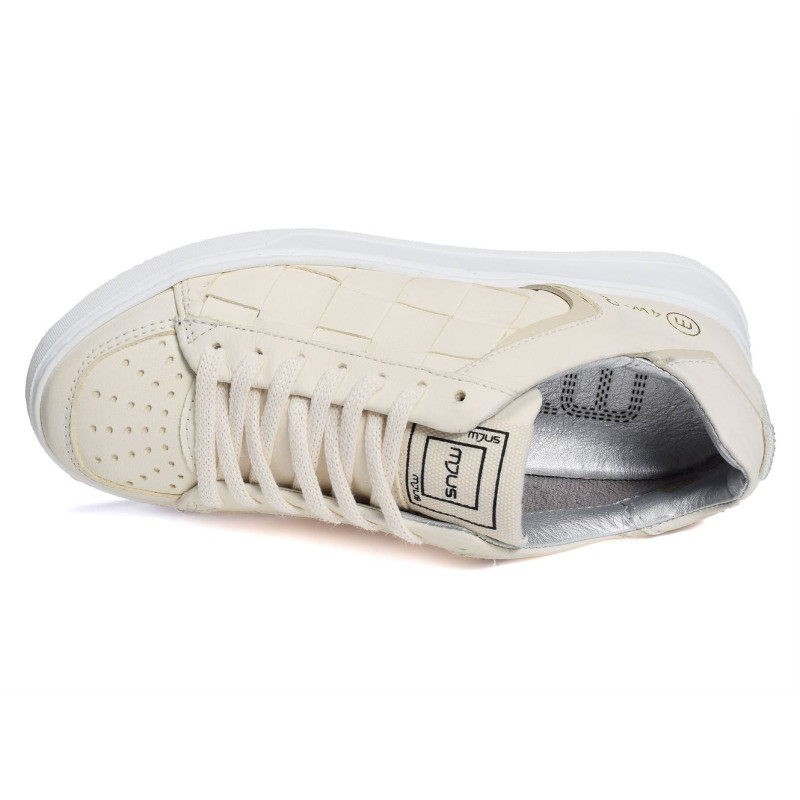 P56103 Beige, Sneakers basses MJUS