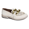 630149 Blanc, Mocassins AS98