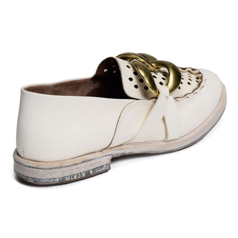 630149 Blanc, Mocassins AS98