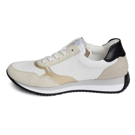 D0H01 Blanc Beige, Baskets running Remonte