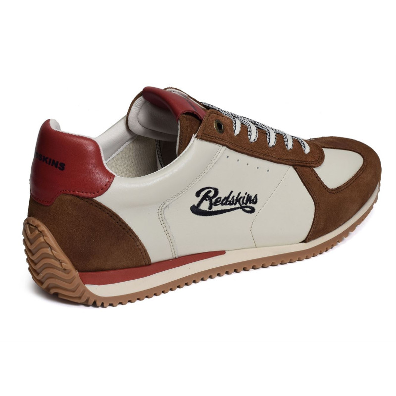 BESTOFF Blanc Camel, Baskets running Redskins