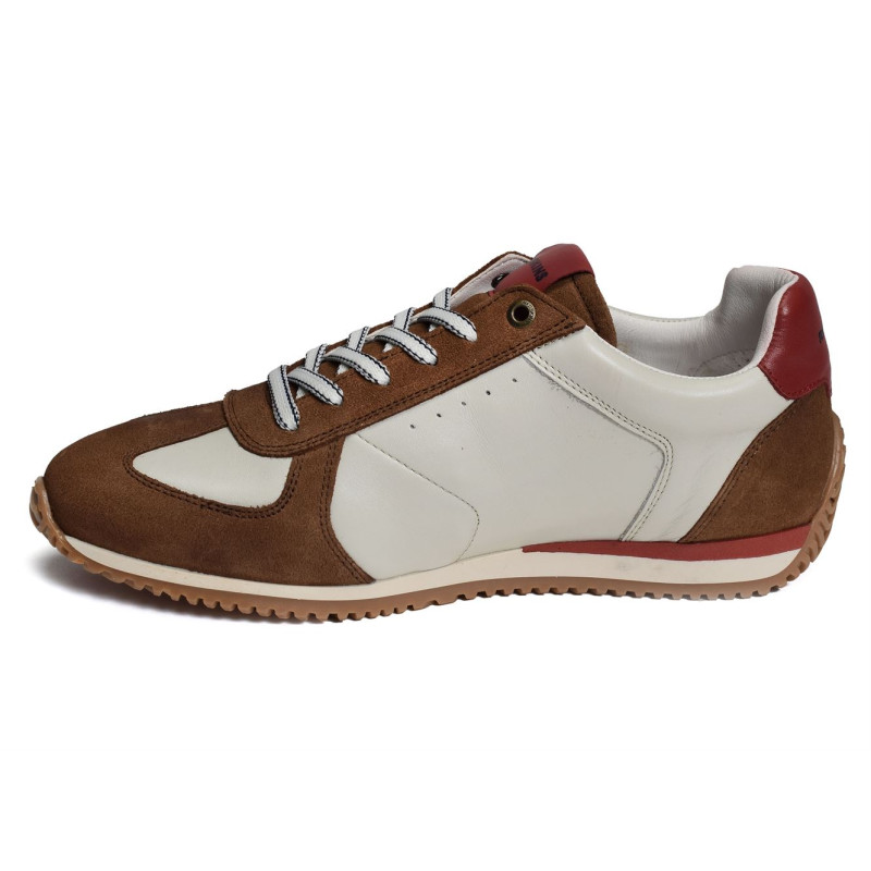 BESTOFF Blanc Camel, Baskets running Redskins