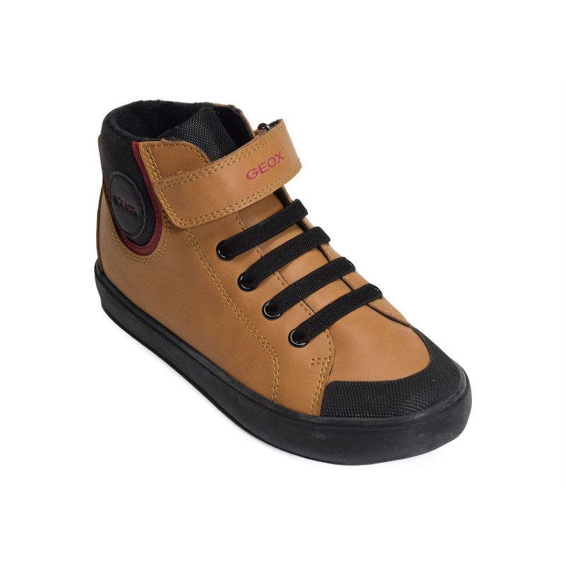 J GISLI BC Camel, Baskets montantes Geox