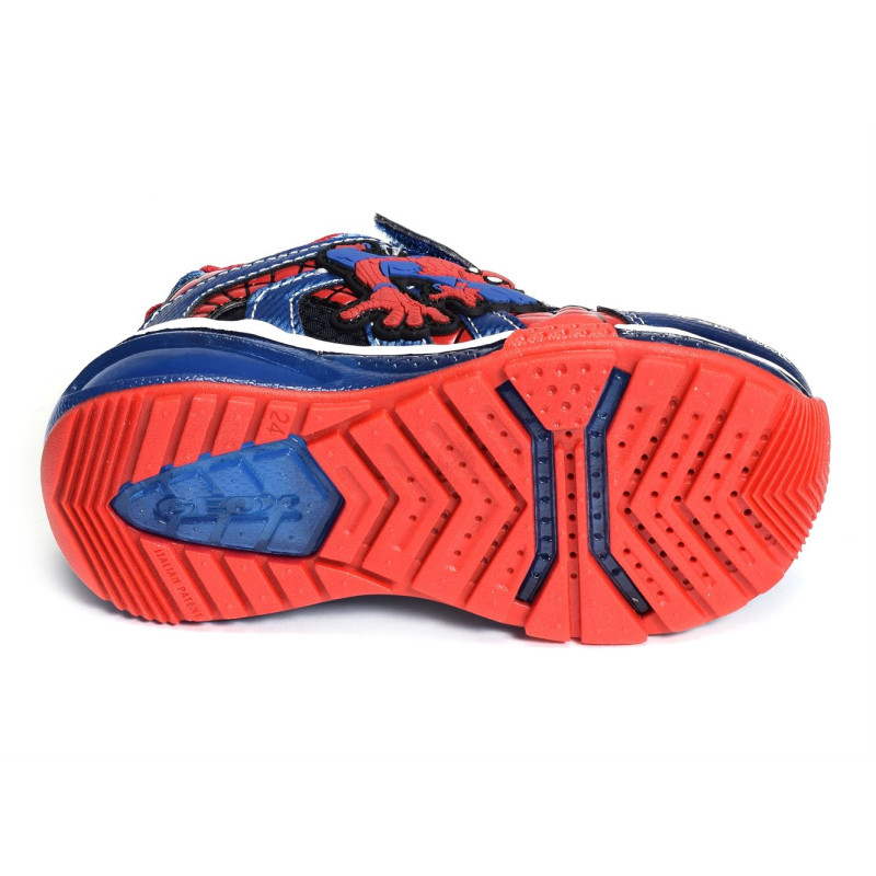 J BAYONYC BB Bleu Rouge, Baskets running Geox