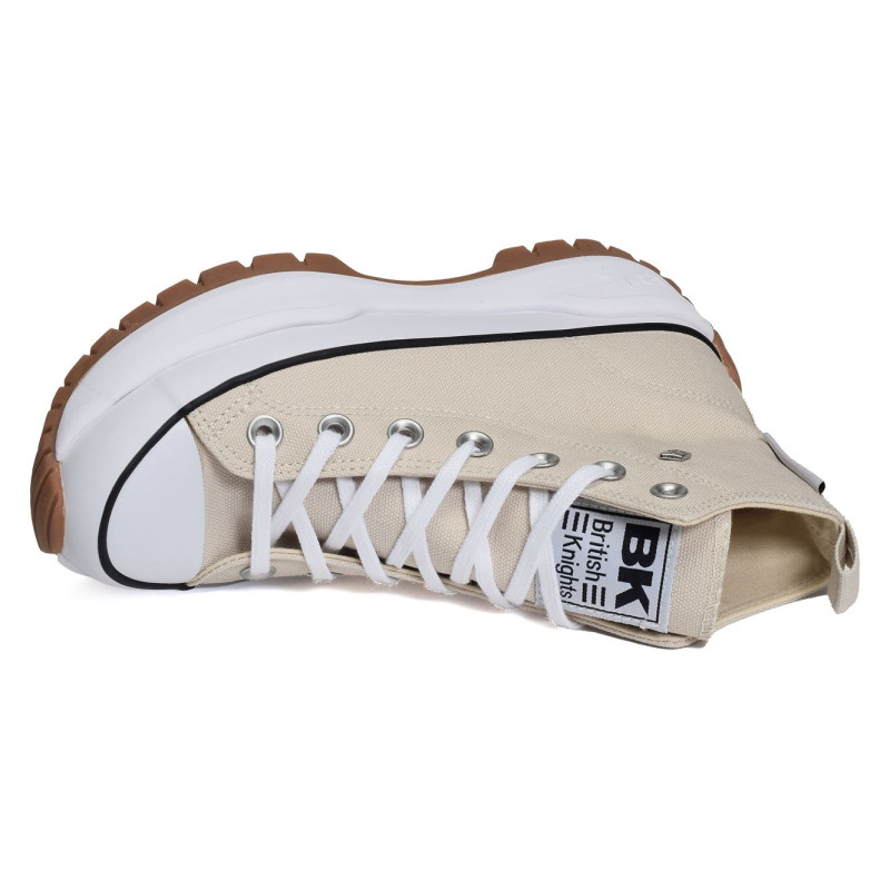 KAYA MID FLY 3728 Beige, Chaussures montantes British Knights