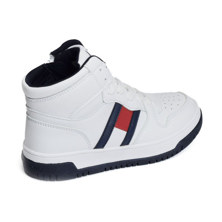 PAULENE 32485 Blanc, Baskets montantes Tommy Hilfiger