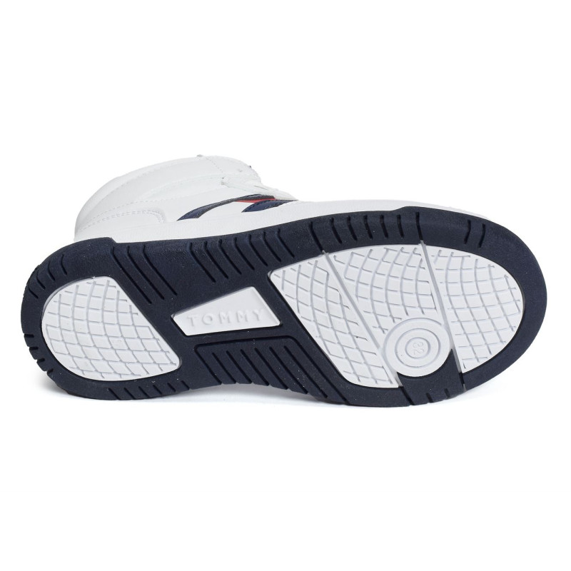 PAULENE 32485 Blanc, Baskets montantes Tommy Hilfiger