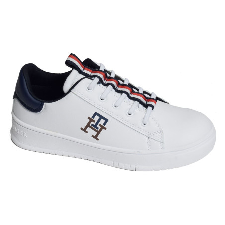 KAREEM 32466 Blanc, Sneakers basses Tommy Hilfiger