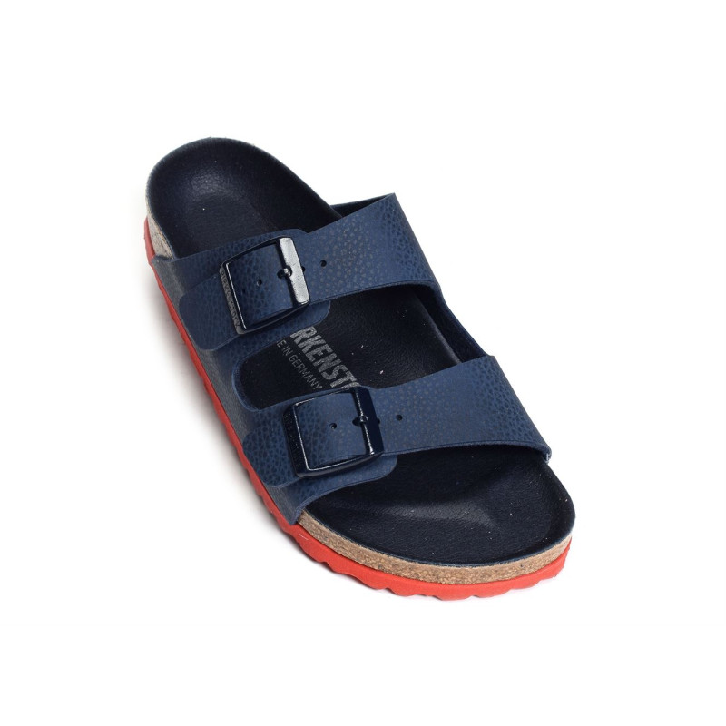 ARIZONA G Marine Rouge, Mules Birkenstock