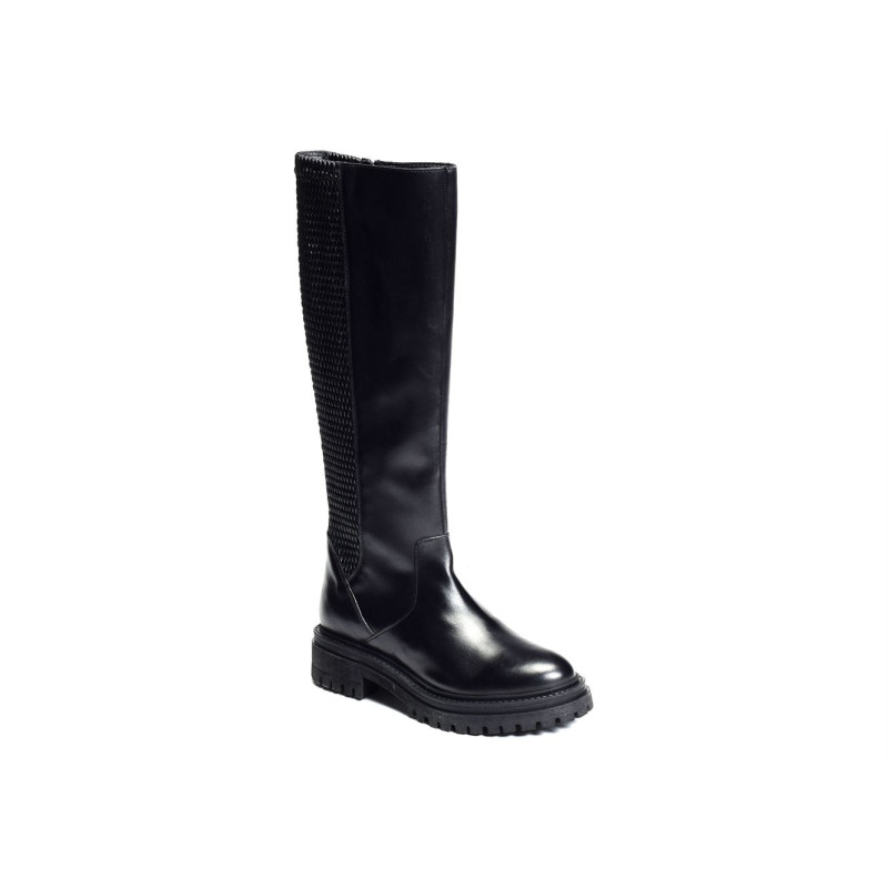 D IRIDEA J Noir, Bottes Geox