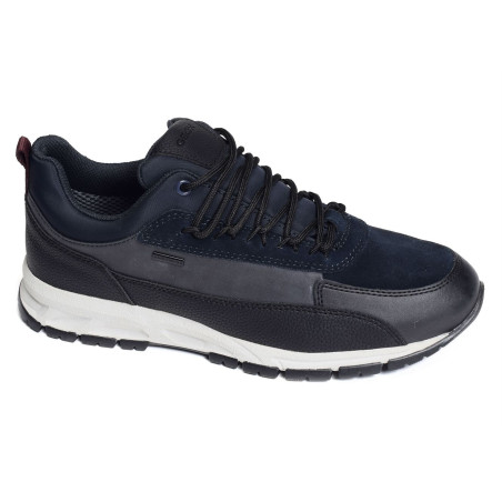 U DELRAY B ABX B Noir Marine, Sneakers basses Geox