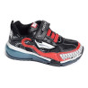 J BAYONYC BC Noir Rouge, Baskets running Geox