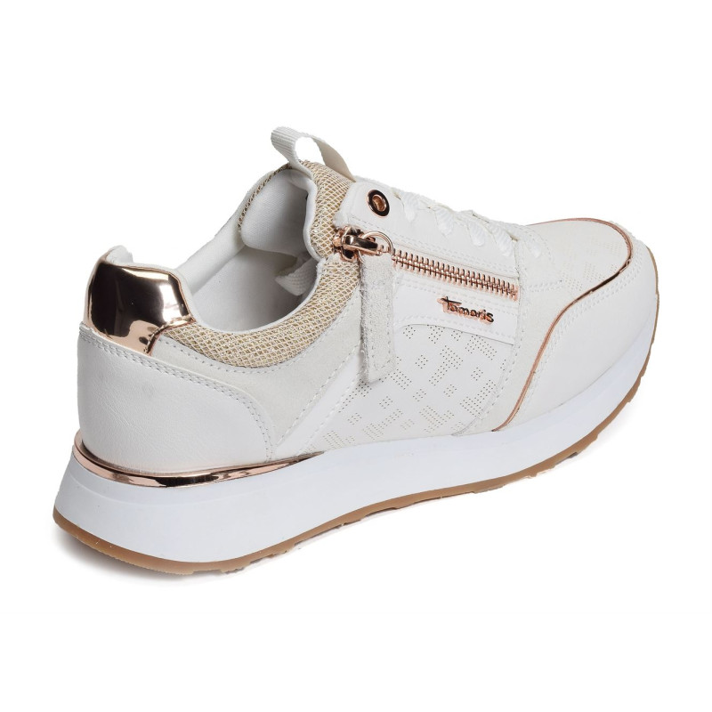 23726 BIS Blanc, Baskets running Tamaris