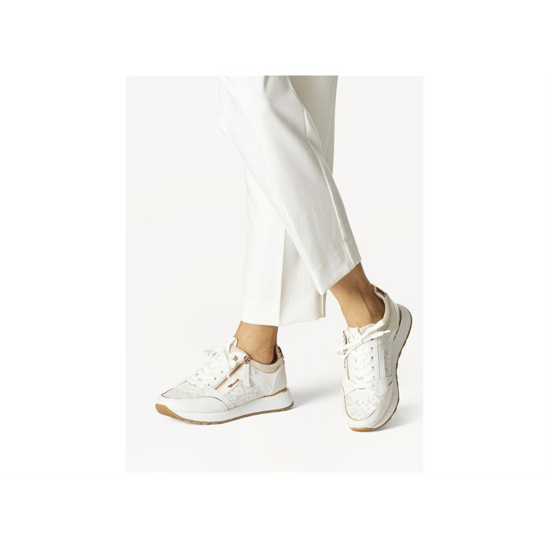 23726 BIS Blanc, Baskets running Tamaris