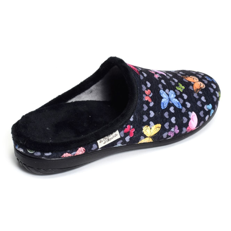 6502 Noir, Mules La maison de l espadrille