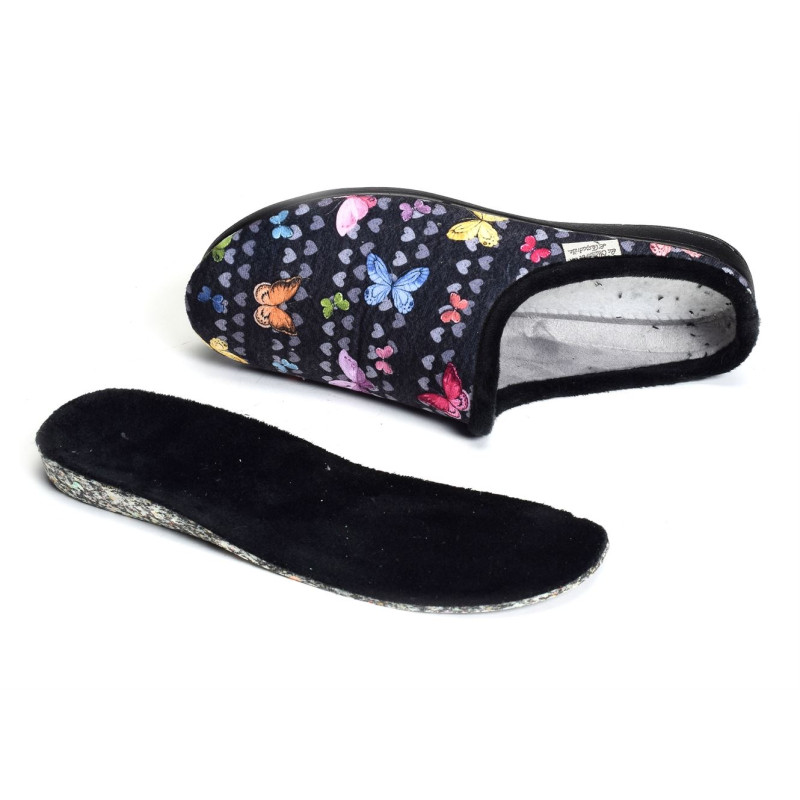 6502 Noir, Mules La maison de l espadrille