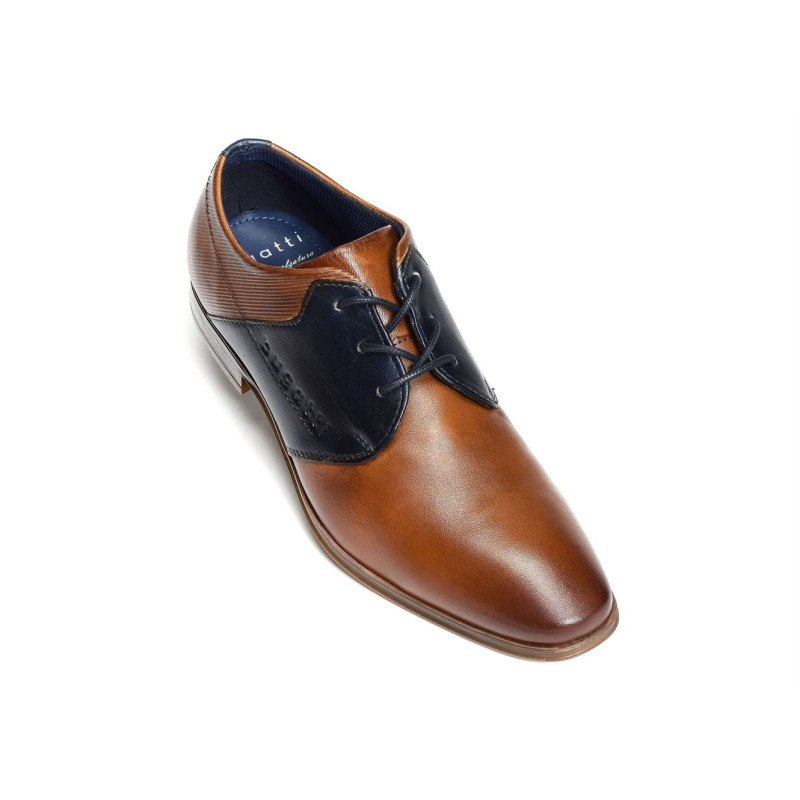 MORINO A311N Cognac, Chaussures de Ville Bugatti