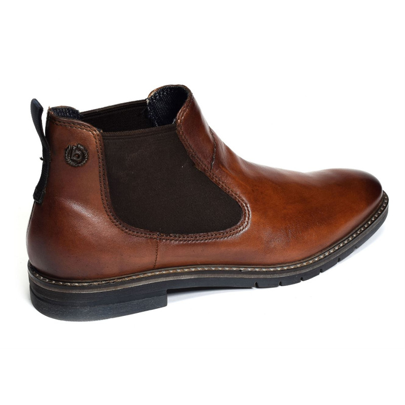 MERLO A9E63 Cognac, Chelsea boots Bugatti