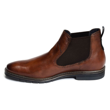 MERLO A9E63 Cognac, Chelsea boots Bugatti