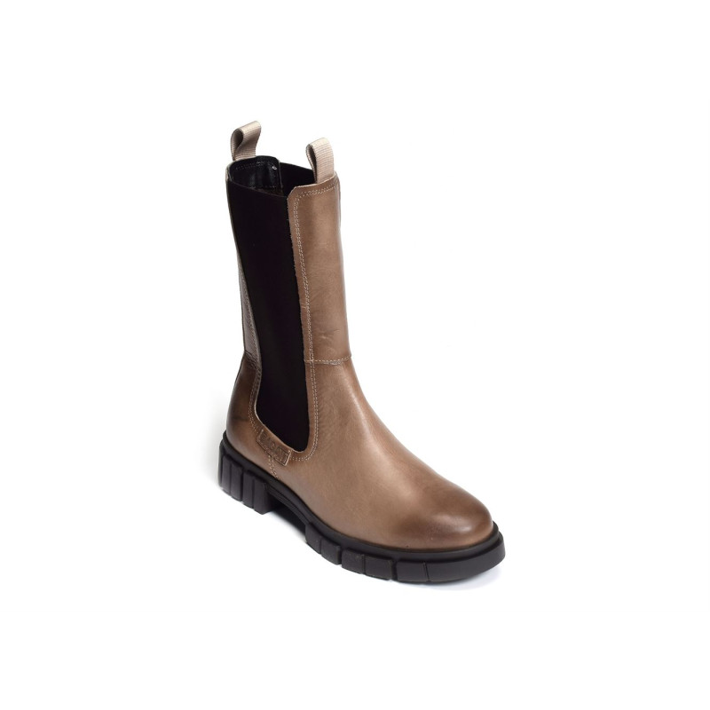 FIONA A963B Taupe, Chelsea boots Bagatt