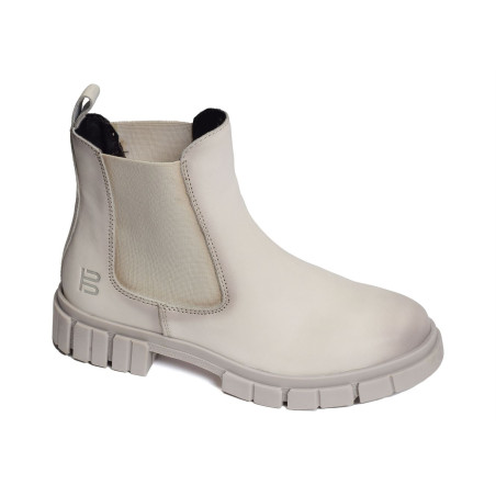 FIONA A9635 Blanc, Chelsea boots Bagatt