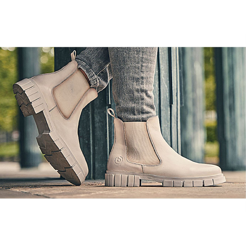 FIONA A9635 Blanc, Chelsea boots Bagatt