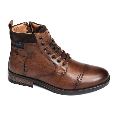 SPICY Cognac Marine, Boots Redskins