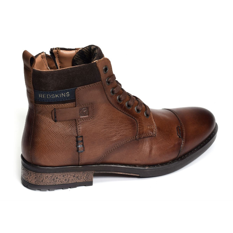 SPICY Cognac Marine, Boots Redskins