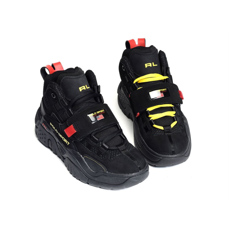 PS100 Noir, Baskets montantes Polo Ralph Lauren