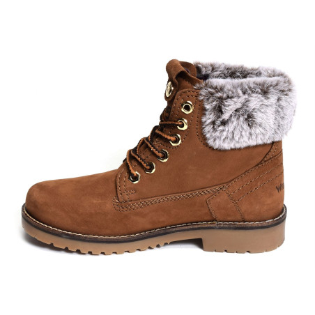 ALASKA Marron, Boots Wrangler