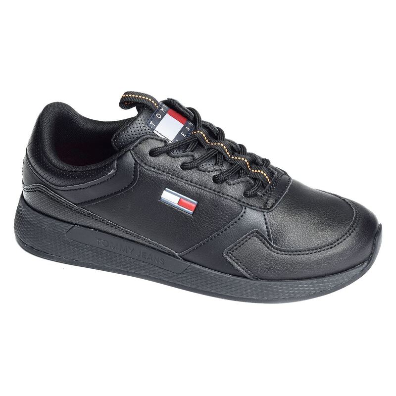 TOMMY JEANS FLEXI RUNNER 1080 Noir, Sneakers basses Tommy Hilfiger