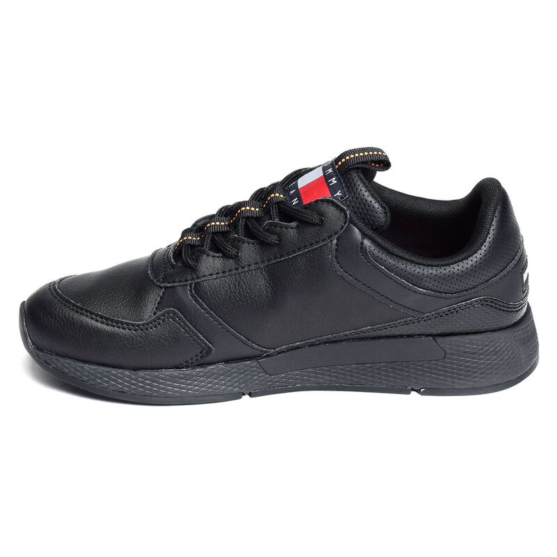 TOMMY JEANS FLEXI RUNNER 1080 Noir, Sneakers basses Tommy Hilfiger