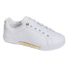 EMBOSSED MONOGRAM SNEAKER 6735 Blanc, Sneakers basses Tommy Hilfiger