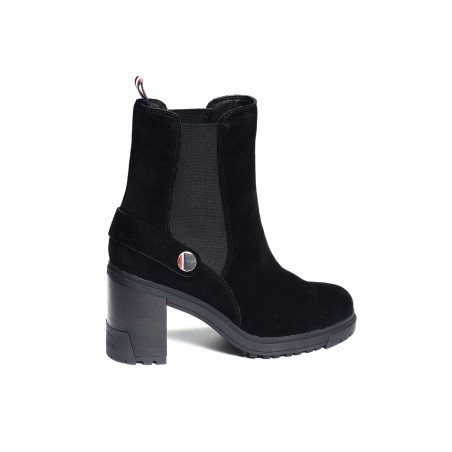 OUTDOOR HIGH HEEL BOOT 6739 Noir, Bottines Tommy Hilfiger