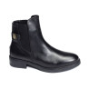  TH LEATHER FLAT BOOT 6749 Noir