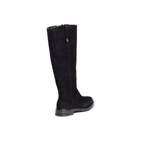 TH COIN LONGBOOT 7049 Noir, Bottes Tommy Hilfiger