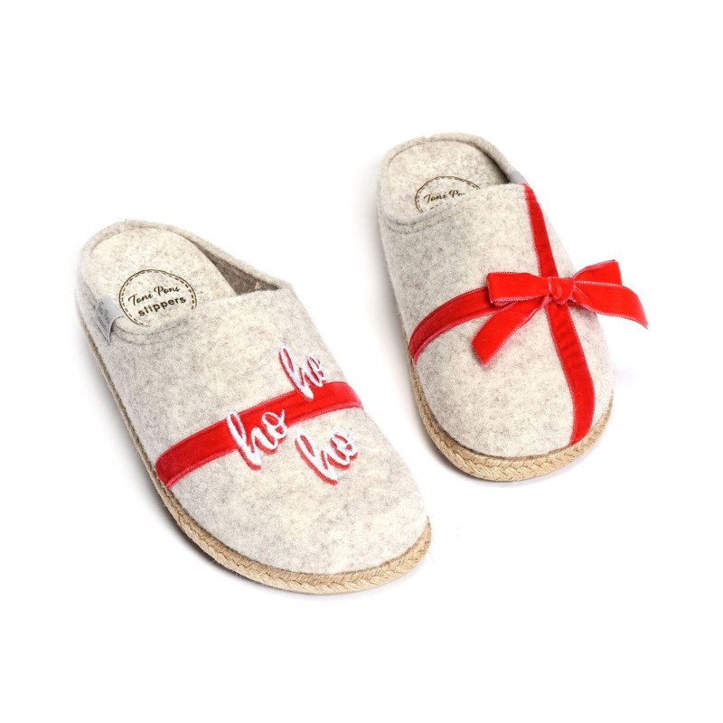 DELI EF Beige Rouge, Mules Toni Pons