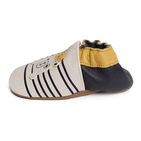 NAVAL OFFICIER Beige Marine, Ballerines Robeez