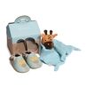 COFFRET NAISSANCE GIRAFE HUG Vert Eau, Ballerines Robeez