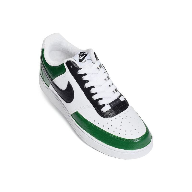 COURT VISION LOW CELTICS Blanc Vert, Sneakers basses Nike