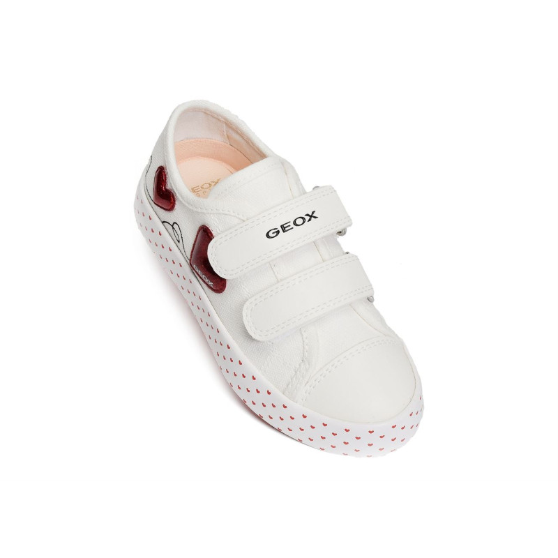 JR CIAK GG Blanc, Chaussures basses Geox