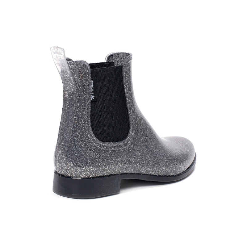 JAPLOU Argent, Bottines Méduse