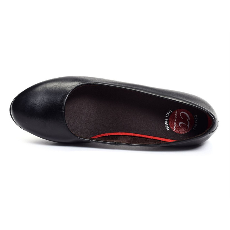 75275 Noir, Ballerines Carla Tortosa