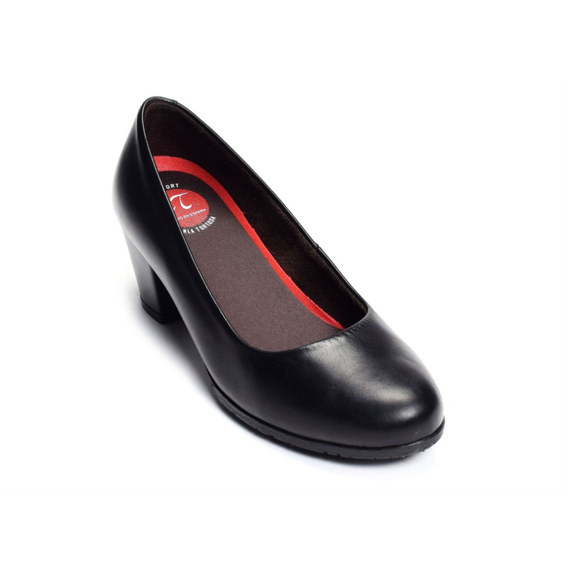 75275 Noir, Ballerines Carla Tortosa