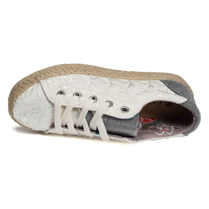 DG9050 Blanc, Espadrilles Café Noir