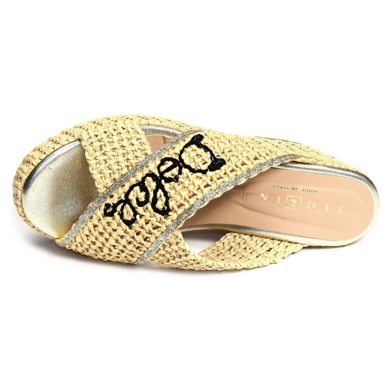 S182J537 Beige, Mules Fiorina