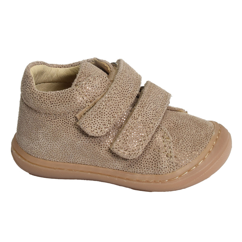 STELLA Beige, Chaussures à Scratch Bellamy