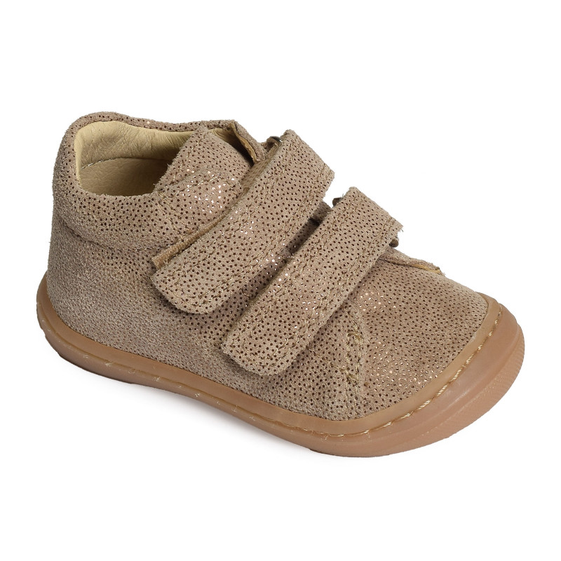 STELLA Beige, Chaussures à Scratch Bellamy