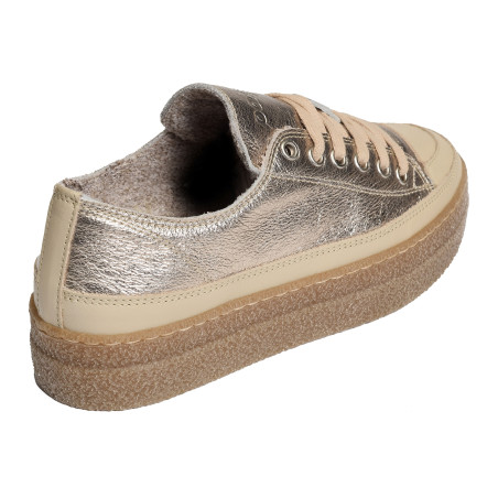 MYO PLATO Beige Platine, Sneakers basses Patgoa